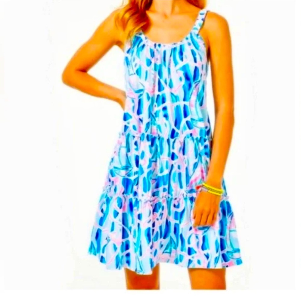 Reel Nauti Lilly Pulitzer Loro dress. NWOT Size Large